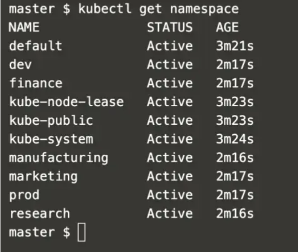 如何在Kubernetes中创建命名空间？-编程社