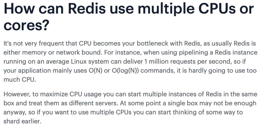 Redis 6.0之前为什么使用单线程？-编程社