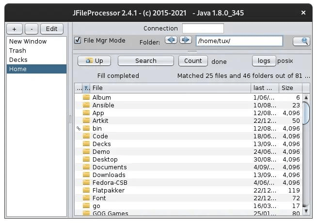 在Linux上试试这个Java文件管理器-编程社