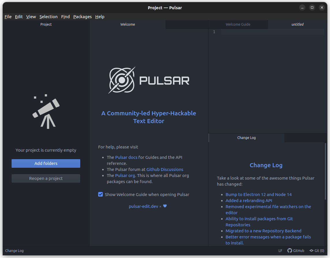 图片[2]-Pulsar：一个由社区主导的以继承 Atom 的开源代码编辑器-编程社