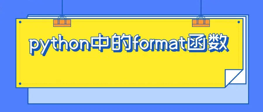 python format函数用法详解(python语言format用法)-编程社