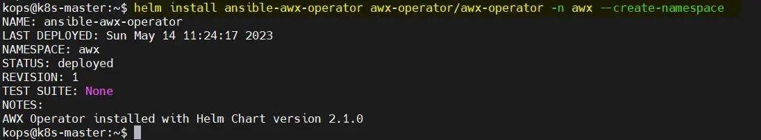 图片[2]-如何在Kubernetes集群上安装Ansible AWX-编程社