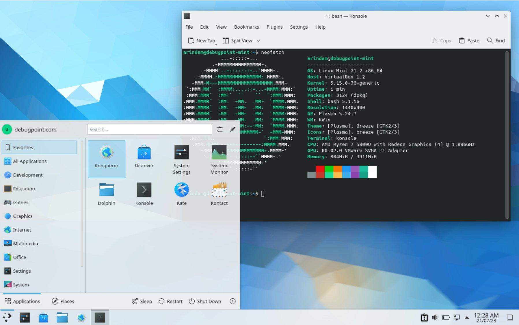 如何在Linux Mint中安装KDE Plasma桌面环境-编程社