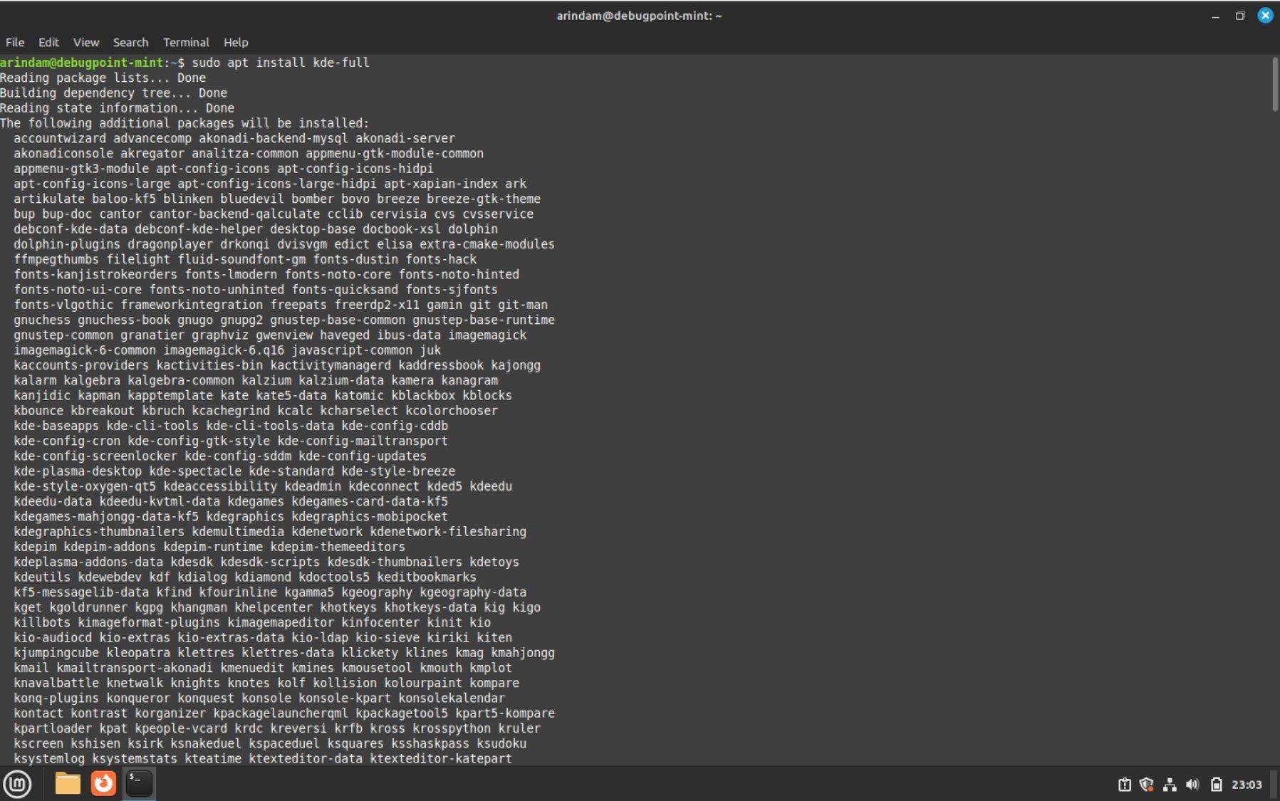 图片[2]-如何在Linux Mint中安装KDE Plasma桌面环境-编程社