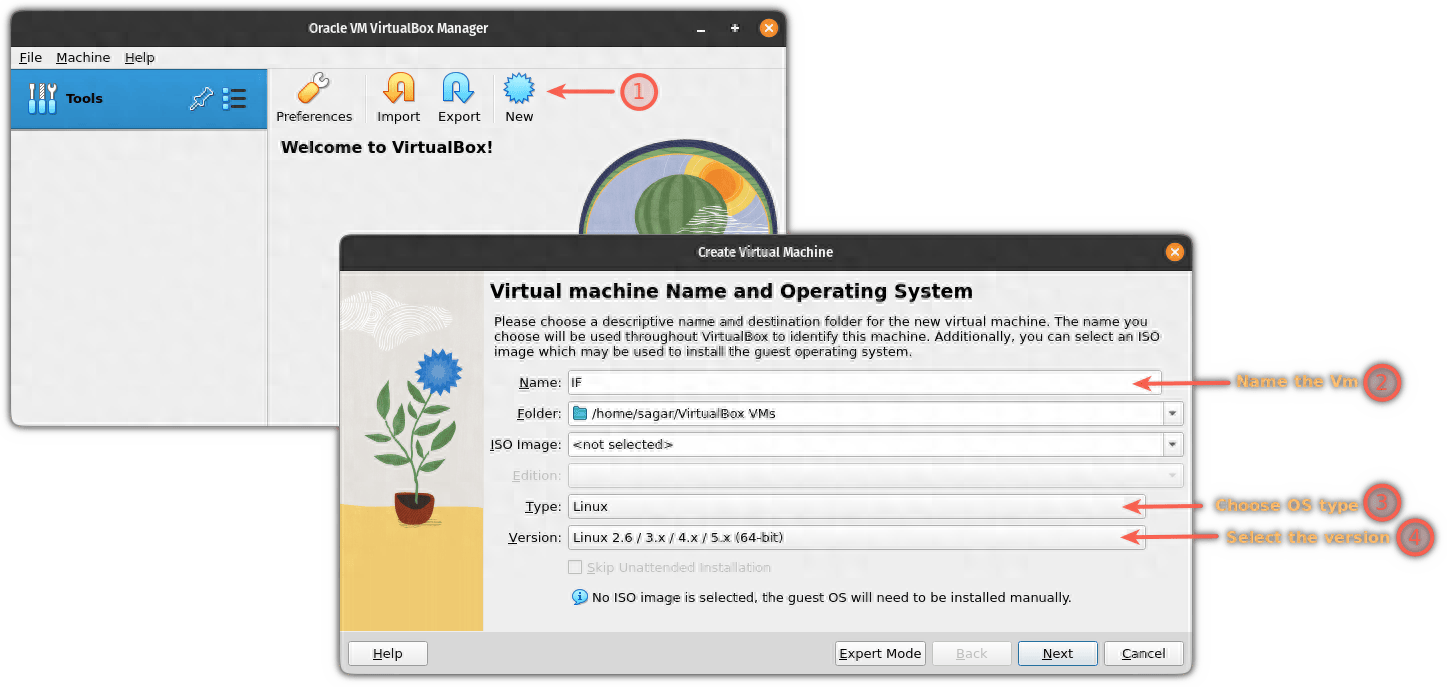图片[3]-如何在Linux的VirtualBox中从USB驱动器启动-编程社