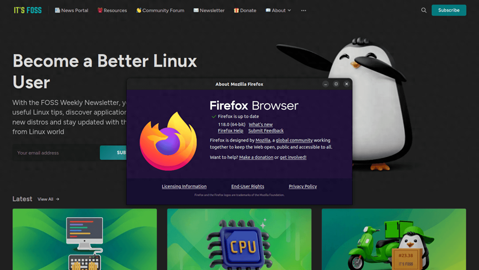 Firefox 118版本发布，带来了原生的翻译功能-编程社