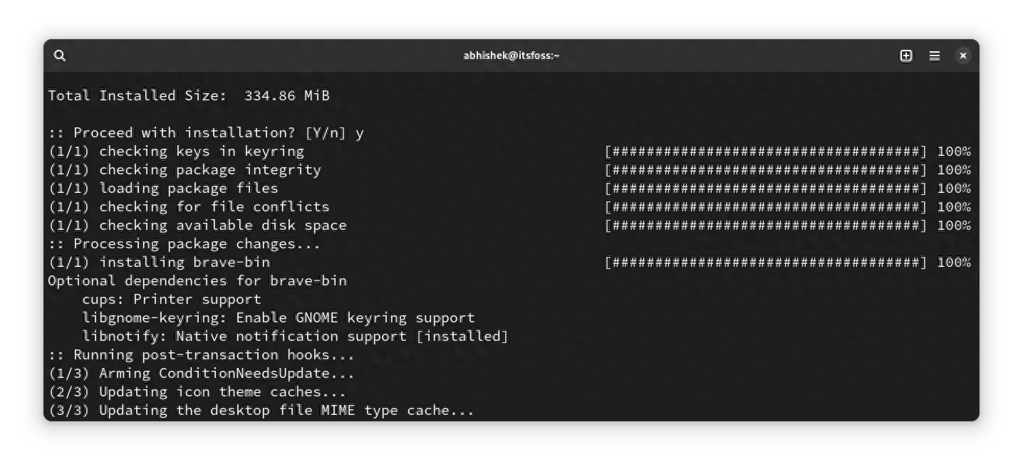 图片[3]-如何在Arch Linux上安装Brave-编程社