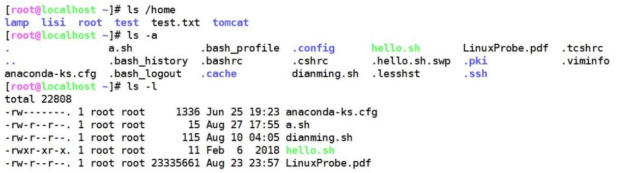 Linux常用命令之ls用法详解-编程社